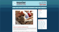 Desktop Screenshot of moniervet.com.au